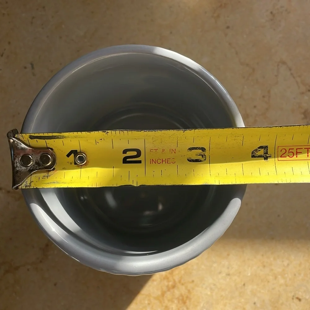 NWOT cute gray pot.